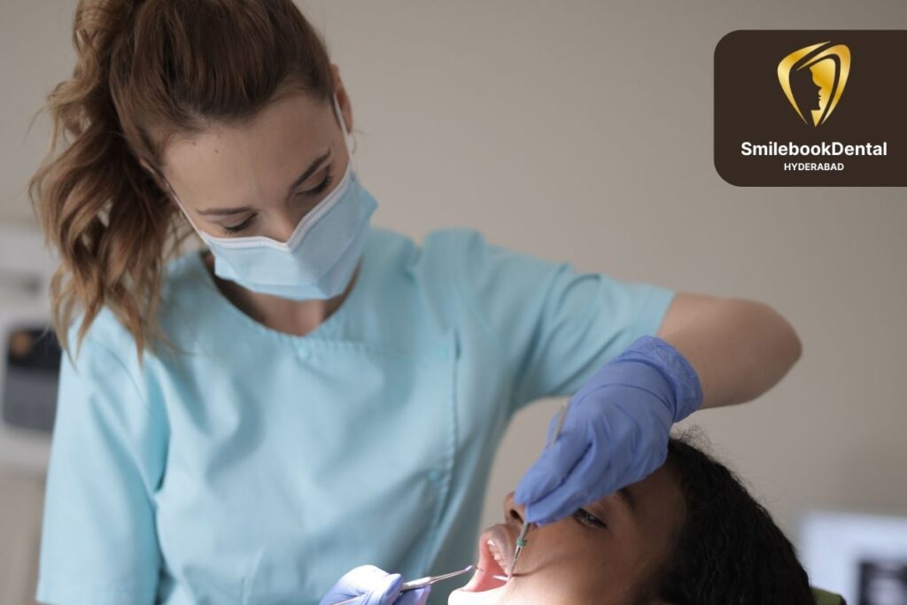 Lady Dentist in Hyderabad Smilebook Dental